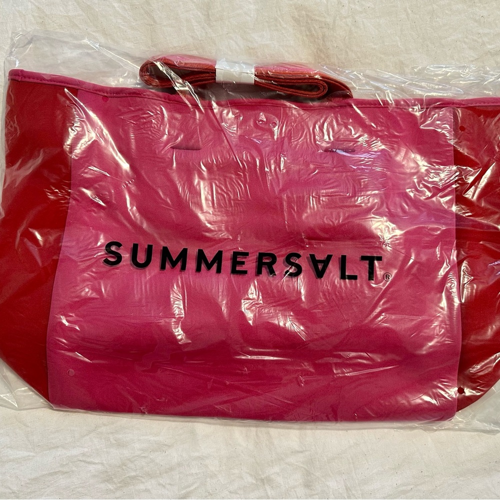 Summersalt Women's Pink and Red Bag